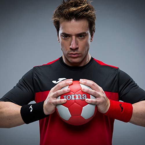 Joma Winner Camisetas Equip. M/c, Hombre, Rojo-Negro, L