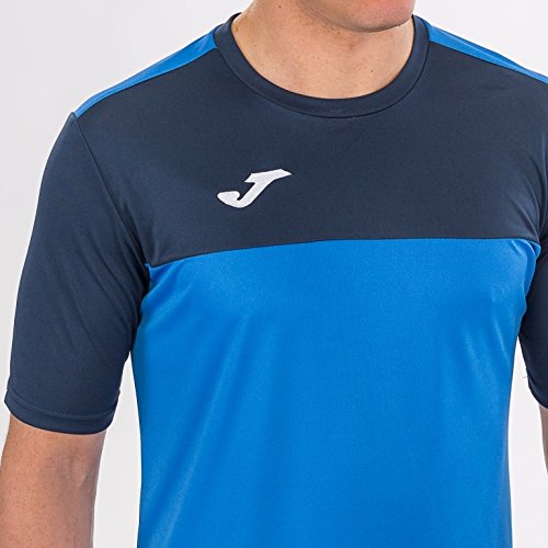 Joma Winner Camisetas Equip. M/c, Hombre, Royal-Marino