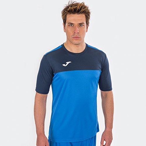 Joma Winner Camisetas Equip. M/c, Hombre, Royal-Marino