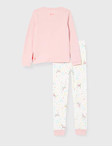 Joules Sleepwell Juego de Pijama, Caballo Rosa, 1 para Niñas