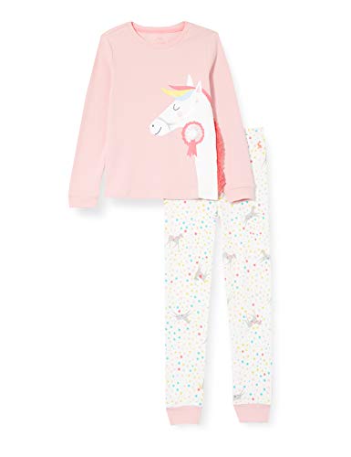 Joules Sleepwell Juego de Pijama, Caballo Rosa, 1 para Niñas