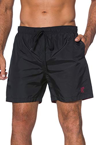 JP 1880 Badeshort 1/2 Uni Pantalones Cortos de baño premamá, Negro (Negro 70253210), X-Large para Hombre