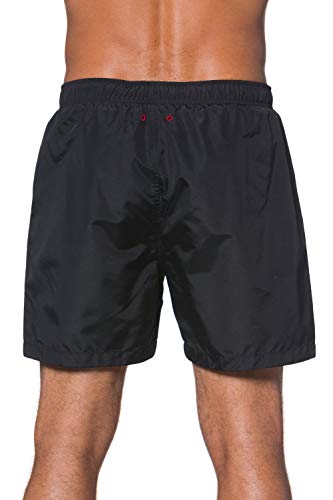 JP 1880 Badeshort 1/2 Uni Pantalones Cortos de baño premamá, Negro (Negro 70253210), X-Large para Hombre