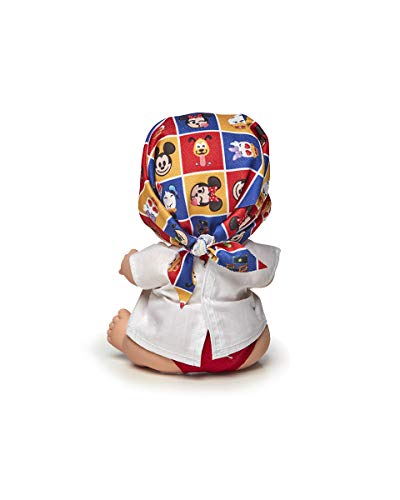 Juegaterapia Muñeco Baby Pelón, Diseñado por Disney, Juguete Solidario con Olor a Vainilla - 20 x 10 x 20cm