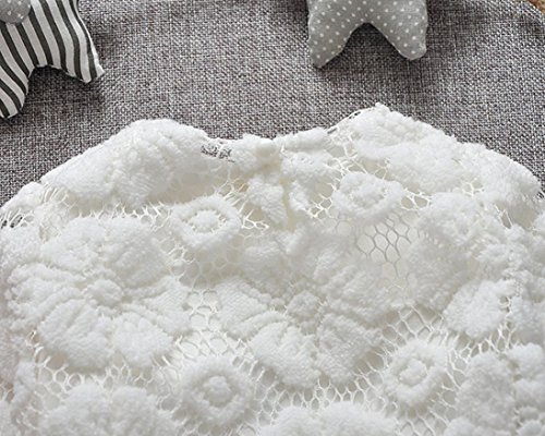 K-youth® Pelo largo del Snowsuit rosa de la manga para Bebé niña Rosado 18-24 Meses