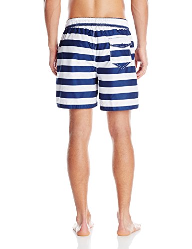 Kanu Surf Men's Troy Stripe Swim Trunks