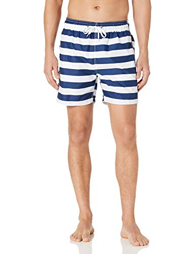 Kanu Surf Men's Troy Stripe Swim Trunks