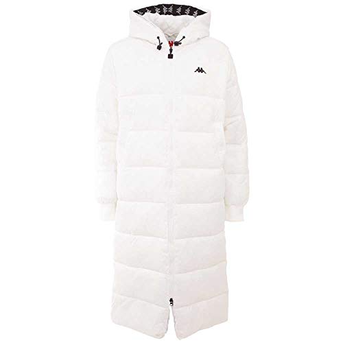 Kappa Abrigo Hedith para mujer., Mujer, Abrigo, 308027, Blanco brillante, extra-large