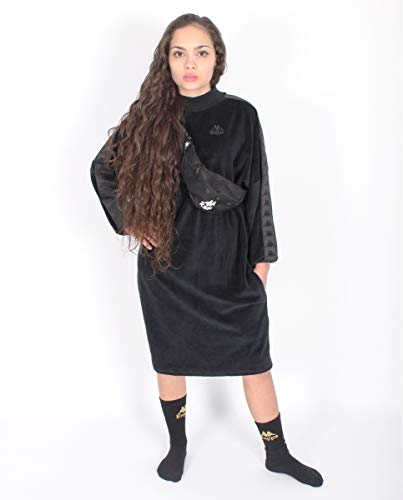 Kappa Azar Auth Dress Vestido, Mujer, Black, XS