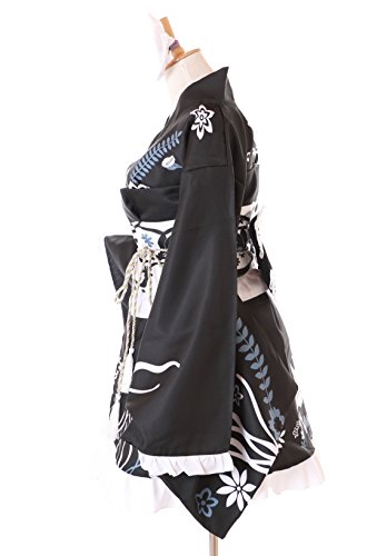 Kawaii-Story MN-28 Haruka Kasugano Yosuga no Sora - Kimono (6 piezas, talla L), color negro