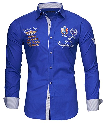 Kayhan Hombre Camisa Monaco Blue S