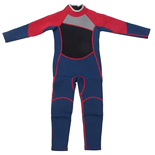 Keen so Traje de Neopreno de una Pieza, Mangas largas, Traje de Neopreno para niña, manténgase abrigado para Practicar Snorkel, Surf M122(12 Size)