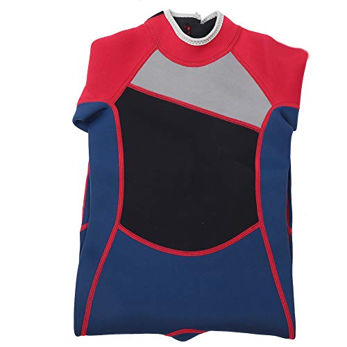Keen so Traje de Neopreno de una Pieza, Mangas largas, Traje de Neopreno para niña, manténgase abrigado para Practicar Snorkel, Surf M122(12 Size)