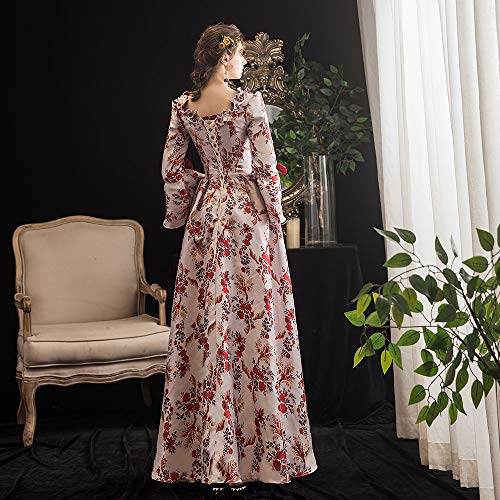 KEMAO - Disfraz de Rococo victoriano para mujer - - Medium:altura 65/67" pecho 36/37" cintura 28/29"