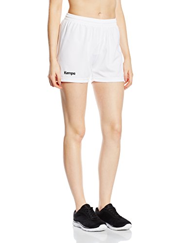 Kempa Hose Classic Shorts, Pantalón corto para mujer, Blanco, L