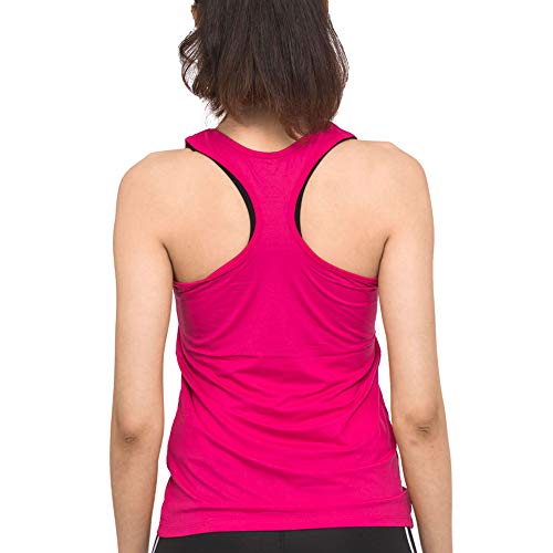 Killer Whale Camisetas sin Mangas de Gimnasia Deportiva para Mujer (Rosado, XL)