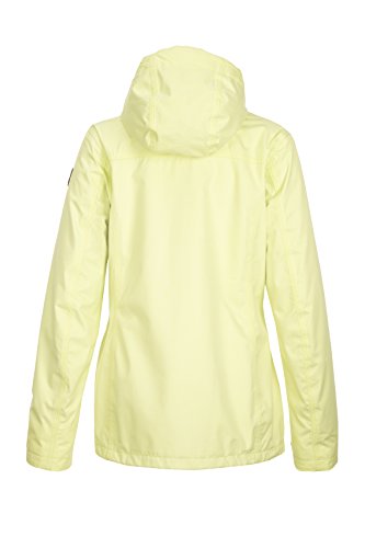 Killtec Mujer lineria Chaqueta Exterior, Primavera/Verano, Mujer, Color Amarillo Claro, tamaño 36