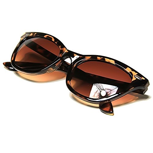 KISS Gafas de sol CAT EYE mod. PIN-UP - culto vintage MUJER moda rockabilly GLAMOUR - HAVANA