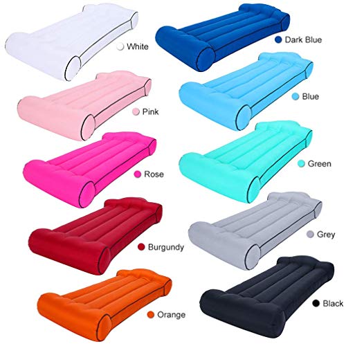 Kyman Adultos Niños Agua Hamaca Hamaca Flotador de la natación Salón Cama de la natación Cama Flotante Capacidad Salón Flotador Compacto con Bolsa de Transporte, D (Color : I)