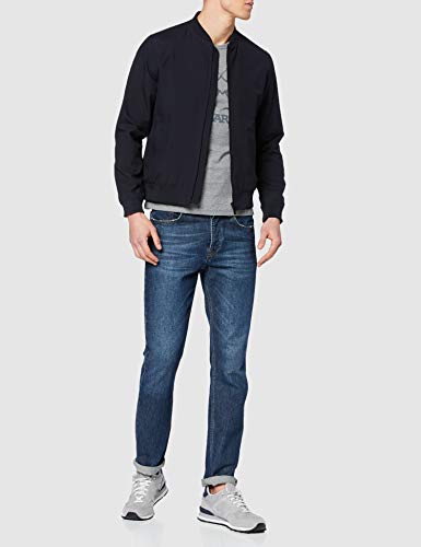 La Martina Ramon Camiseta, Gris (Medium Heather Grey 01002), Small para Hombre