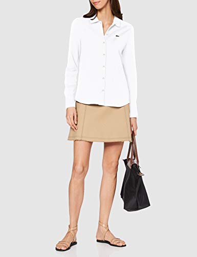 Lacoste PF5460 Polo, Blanc, 40 para Mujer