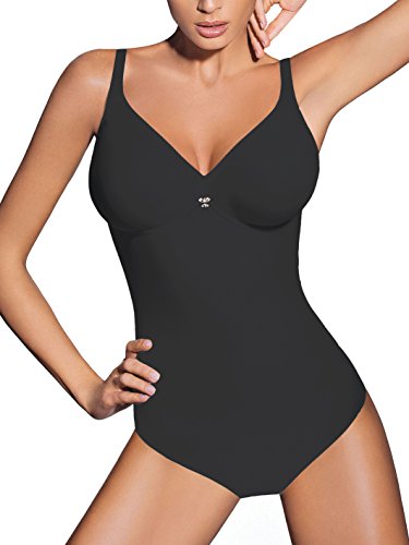 Lady Bella Lingerie Classic Lady PA0194 Body íntimo Femenino Reductor y Moldeador sin aro Copa C preformada en Microfibra para Tallas Grandes