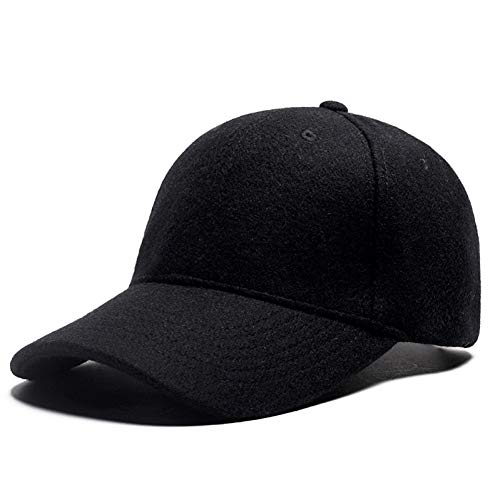 LAIGESHADIAO Sombrero De Invierno [Northwood] Marca Gorra De Béisbol De Invierno Hombres Mujeres Sombreros Sólidos De Invierno Espesar Gorras Cálidas Gorras para Hombre Gorra De Camionero De Hueso