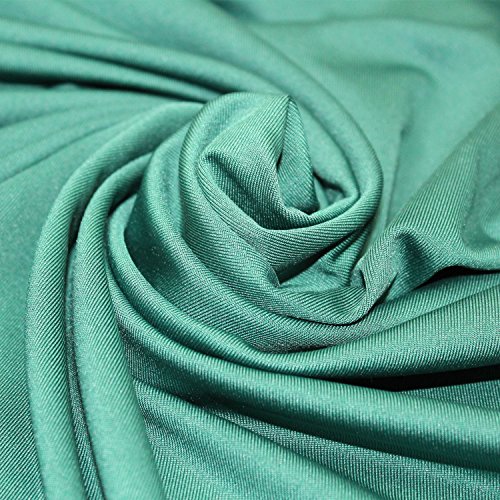 Landove Imperio Llanura de cuello redondo manga corta blusa de maternidad grande Negro Pequeñas para Chicas Green 02 M