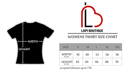 Lapi Boutique Vintage 1979 40 Birthday Gift Camiseta de Mujer Negra Size L