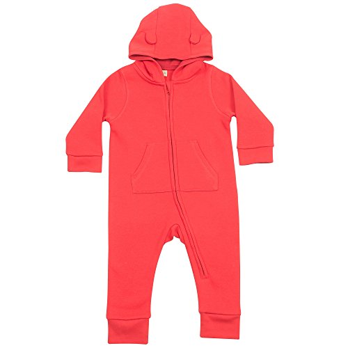 Larkwood - Mono de polar unisex para bebé (6-12 meses) (Azul marino)