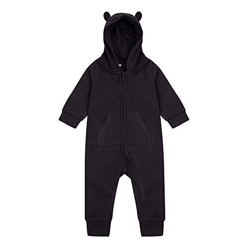Larkwood - Mono de polar unisex para bebé (6-12 meses) (Azul marino)