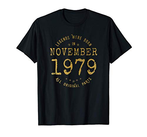 Las Leyendas nacen en Noviembre de 1979 - Regalo de 42 años Camiseta