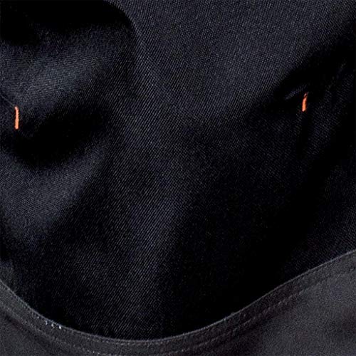 Leber&Hollman LH-FMN-T_SBP62 - Pantalones protectores con forma (talla 62 alemana), color azul acero, negro y naranja