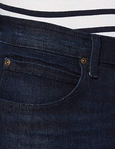 Lee Brooklyn Straight Hombre Vaqueros, Dk Tonal Park, 30W / 32L