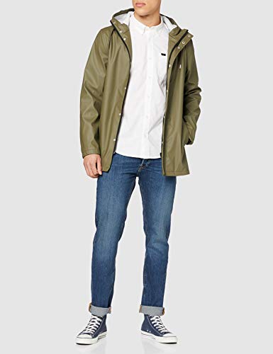 Lee Button Down Camisa Casual, Blanco (White), XX-Large para Hombre