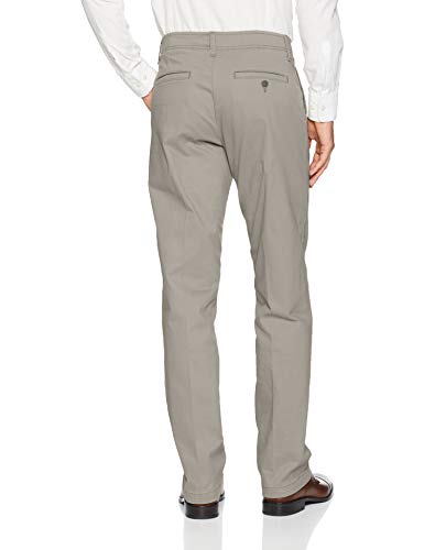 Lee - Pantalones Extreme Comfort de corte recto para hombre, color caqui Gris Hierro 36W/30L