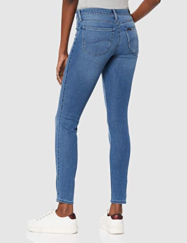 Lee Scarlett Vaqueros, Wt Finish, 27W / 33L para Mujer