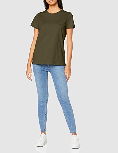 Lee Seasonal Graphic tee Camiseta, Verde (Olive Green Nx), S para Mujer