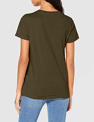 Lee Seasonal Graphic tee Camiseta, Verde (Olive Green Nx), S para Mujer