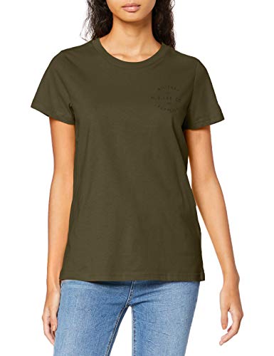 Lee Seasonal Graphic tee Camiseta, Verde (Olive Green Nx), S para Mujer