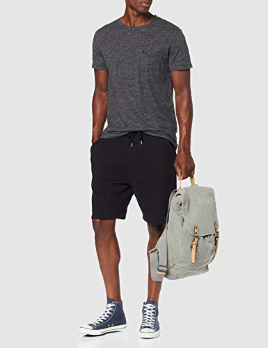 Lee Ultimate Pocket Camiseta, Gris (Dark Grey Mele 06), Large para Hombre