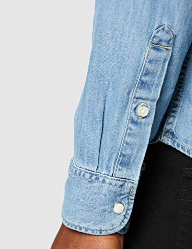 Lee Western Shirt Camisa, Frost Blue, X-Large para Hombre