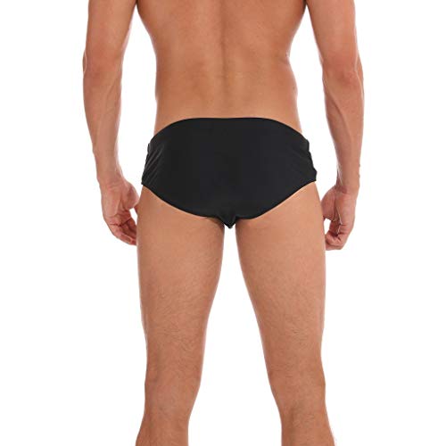 Lenfesh Moda Hombre Calzoncillos Sexy Bañador Hombre Slip y Transpirable Traje De Bano Natacion Swim Shorts Trajes de baño de Hombres de natación