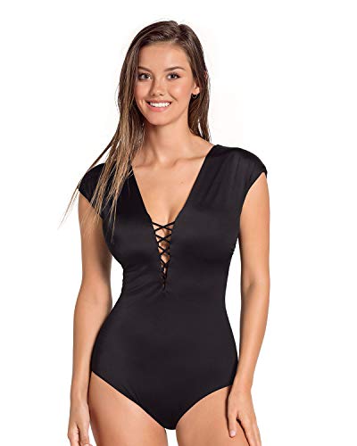 Leonisa Bañador Entero con Escote Profundo