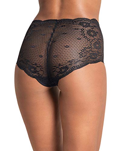 Leonisa Braguita Moldeadora Culotte Cintura Media en Encaje para Mujer