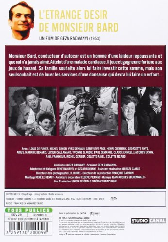 L'Etrange désir de Monsieur Bard [Francia] [DVD]