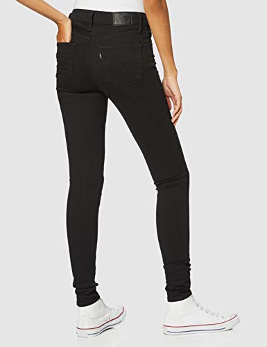 Levi's 310 Shaping Super Skinny Vaqueros, Black Galaxy, 24W / 32L para Mujer