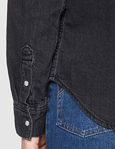 Levi's Essential Western Blusa, Black (Black Sheen (2) 0004), L para Mujer