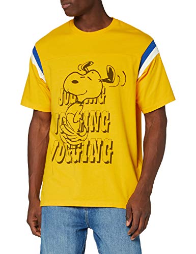 Levi's Football tee Camiseta, Correr Snoopy Gold Fusion, XS para Hombre