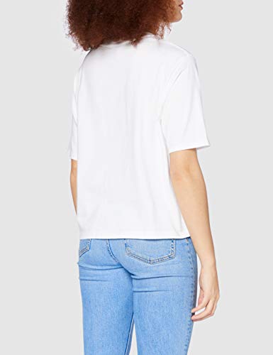 Levi's Graphic Boxy tee Camiseta, Snoopy Torch Runner White +, S/Alto para Mujer